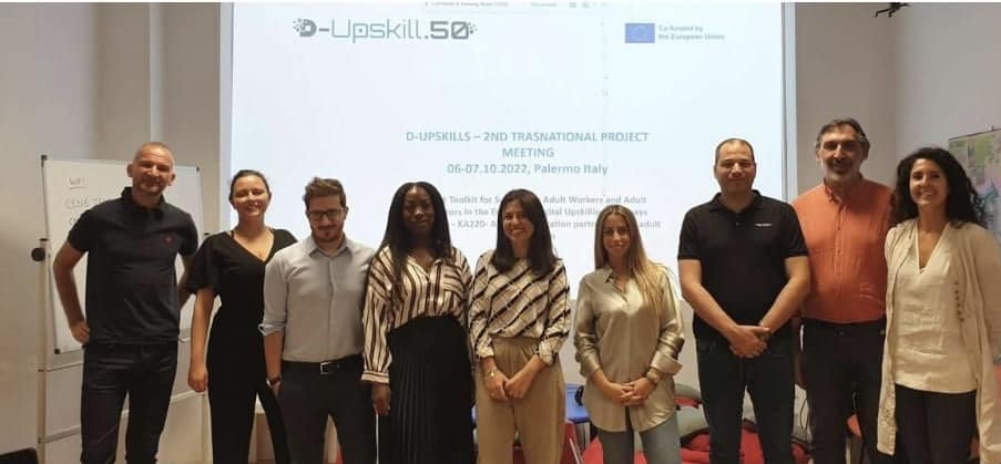 D-Upskill.50 project meeting in Palermo